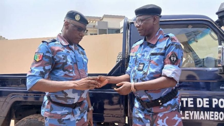 Renforcement des capacités opérationnelles des unîtes de sécurité : Le poste de police de Souleymanebougou doté en moyen roulant